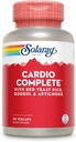 SOLARAY Cardio Complete with Red Yeast Rice, Guggul & Artichoke Extracts, Plus Β Βιταμίνες και Περισσότερα - Εργαστήριο Επαληθευμένο, 60-Day Εγγύηση - 45 μερίδες, 90 VegCaps