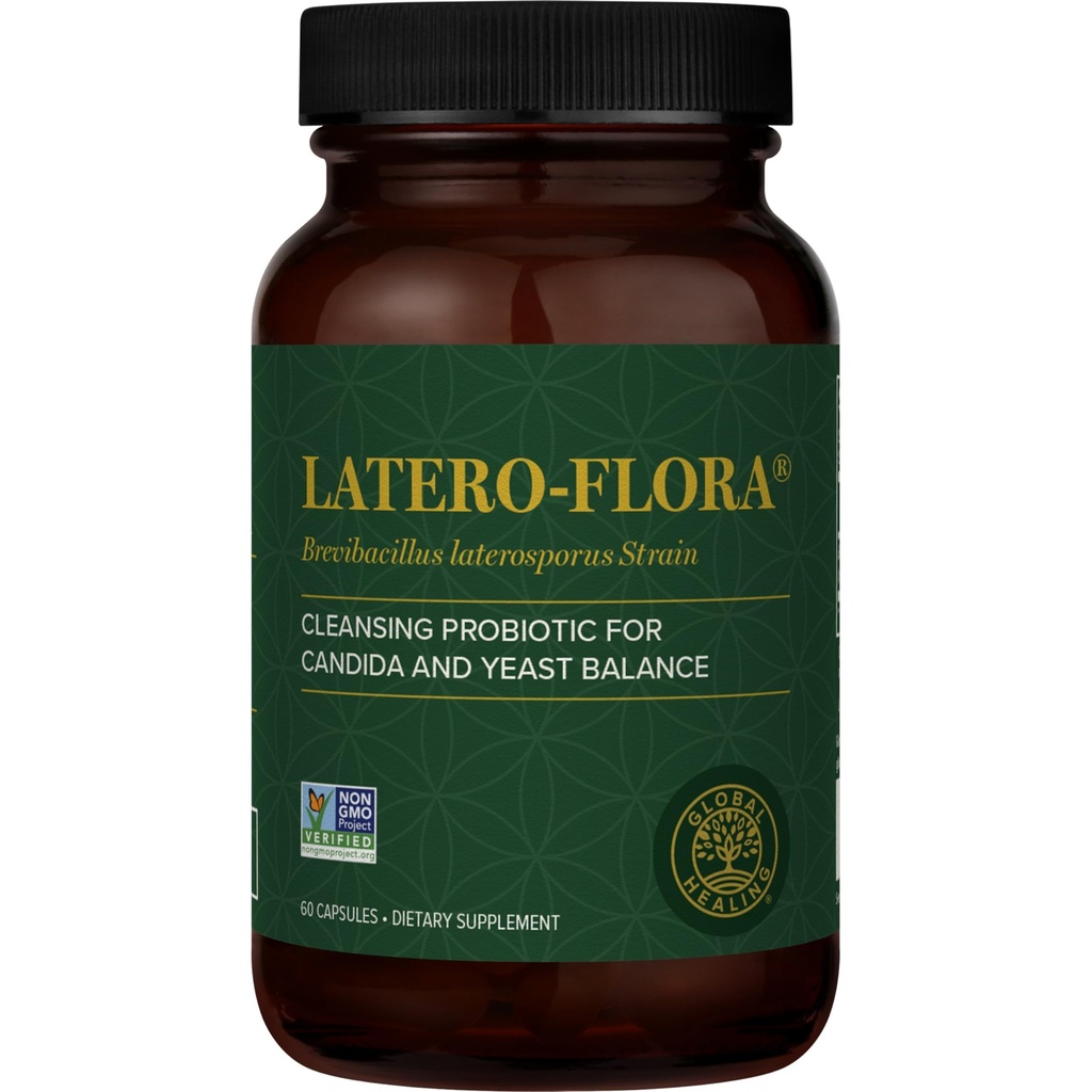 Latero-Flora Probiotic 60 καταμέτρηση από Global Healing Center