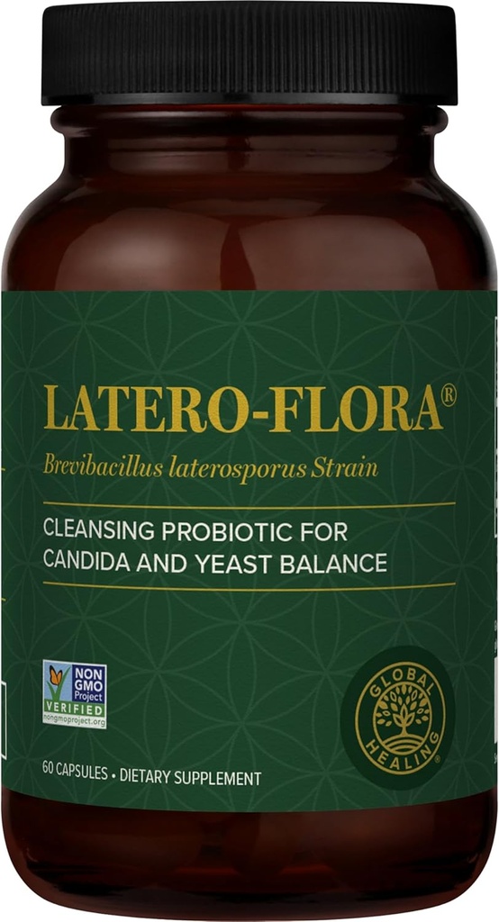 Latero-Flora Probiotic 60 καταμέτρηση από Global Healing Center