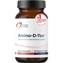 Σχέδια για την υγεία Amino-D-Tox - Amino Acid Detox + Liver Cleanse Υποστήριξη - Συμπλήρωμα Μείγμα με Γλυκίνη, Ασβέστιο D Glucarate, NAC + More - Μη ΓΤΟ (90 Κάψουλες)