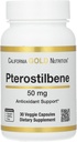 California Gold Nutrition Pterostilbene, 50 mg, 30 κάψουλες Veggie