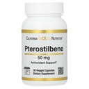 California Gold Nutrition Pterostilbene, 50 mg, 30 κάψουλες Veggie