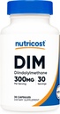 Nutricost DIM Diindolylmethane 300MG, 30 κάψουλες