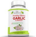 Άοσμη σκόρδα & μαϊντανό συμπλήρωμα Softgels – συμπυκνωμένο από φρέσκο σκόρδο Βολβοί – Allium Sativum για άνδρες & γυναίκες