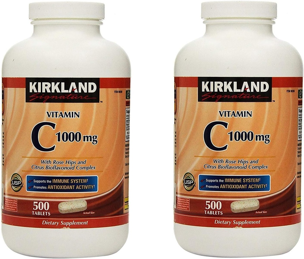 Kirkland Βιταμίνη C με Rose Hips και Citrus Bioflavonoid Complex (1000 mg)