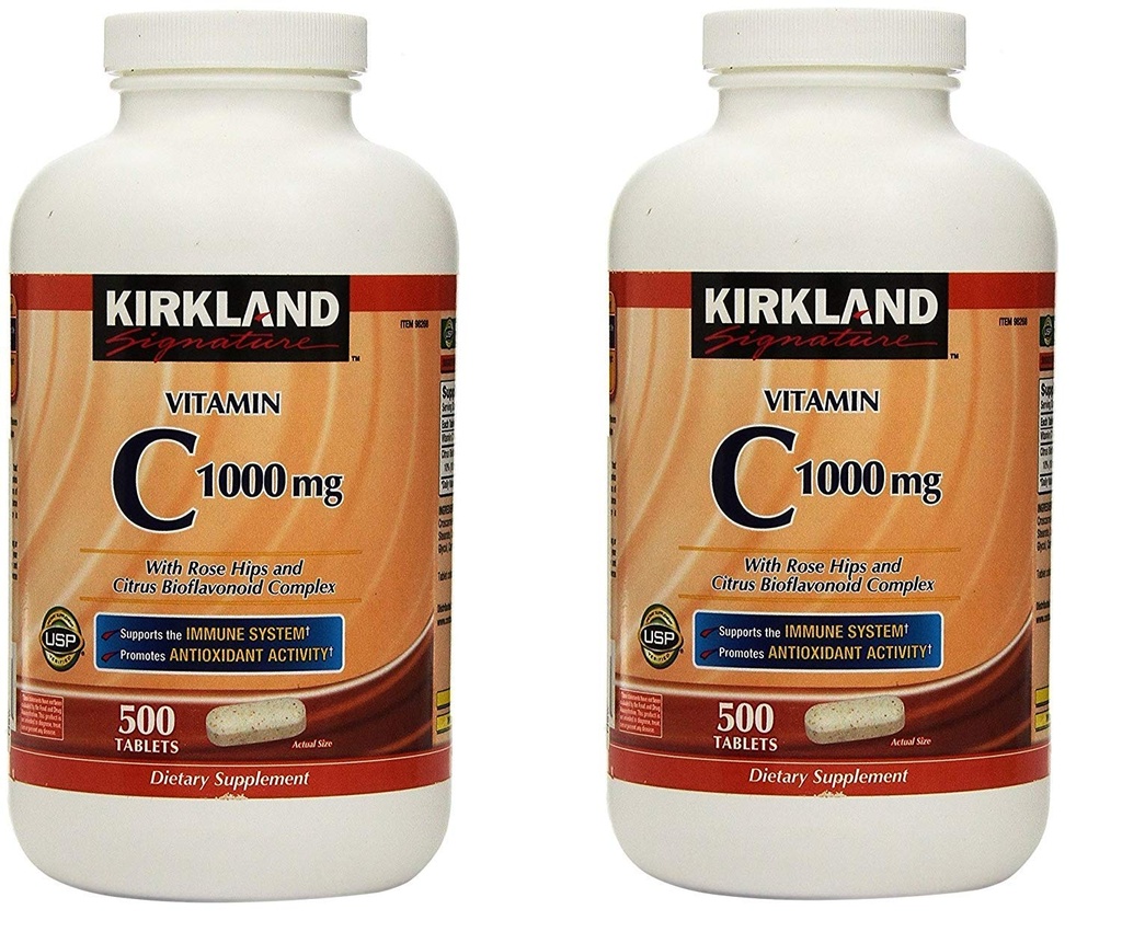 Kirkland Βιταμίνη C με Rose Hips και Citrus Bioflavonoid Complex (1000 mg)