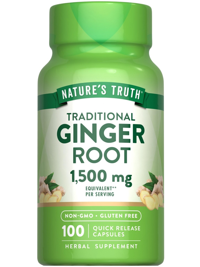 Nature's Truth Ginger Root Capses 