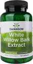 Swanson White Willow Bark Extract - Προωθεί την κοινή υποστήριξη και ανακούφιση των μυών - Τυποποιημένη σε 15% Salicin - Φυσικό συμπλήρωμα με μη ερεθισμό στο στομάχι - (120 κάψουλες, 500mg το καθένα)