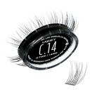 Lashify Curl 14mm Gossamer DIY Επεκτάσεις βλεφαρίδων Refill, Μαύρο, Easy False Βλεφαρίδες για μια φυσική εμφάνιση