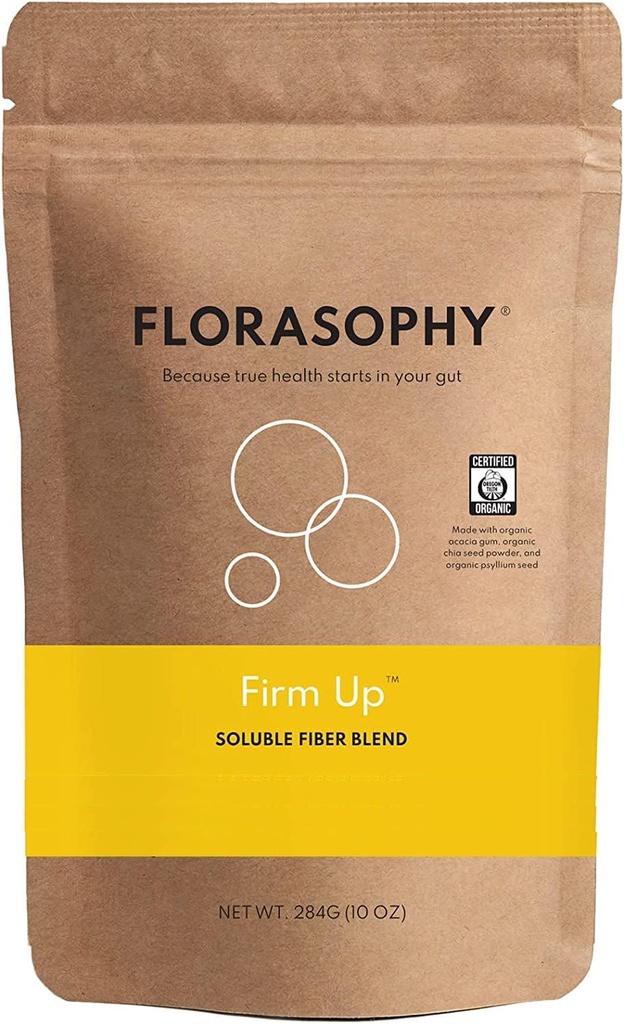 Firm Up συμπλήρωμα οργανικών διαλυτών ινών για Digestive Gut Health, Diarrhea Control & IBS Relief, Gluten Free Vegan Prebiotic Powder, Ένα μήνα προσφοράς