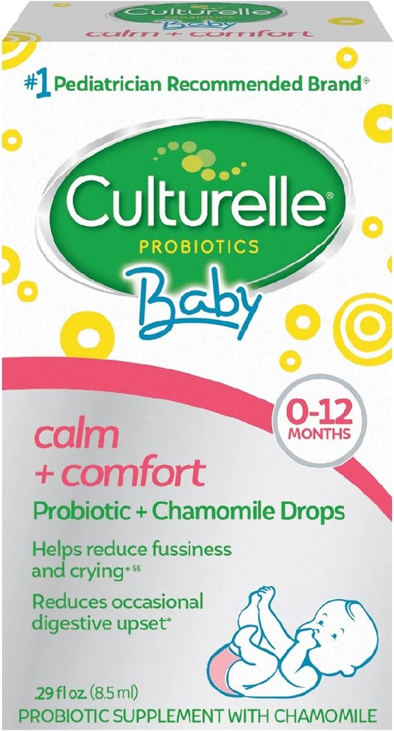 Culturelle Baby Calm + Comfort Προβιοτικά + σταγόνες χαμομήλι  Σταγονίδια