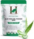 H&C Herbal Ingredients Expert 100% Pure Aloe Vera Gel Fertilizer Powder 200X 100g | Strong Rooting Stimulator | Plant Immunity Builder