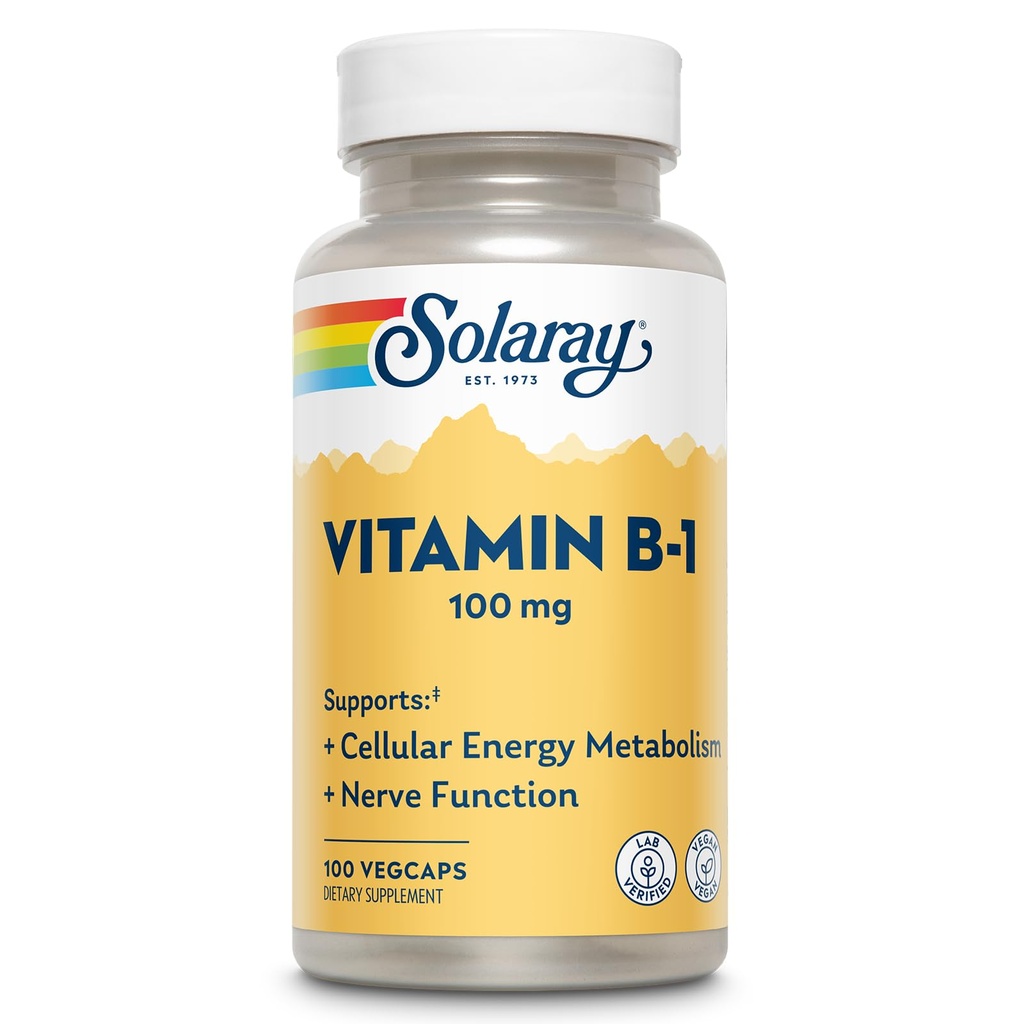 SOLARAY Βιταμίνη B-1 100 mg 