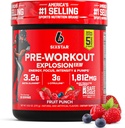 Six Star Pre-Women, Fruit Punch (30 σερβιρίσματος) - Preworkout Explosion 2.0 Energy Powder Drink Mix with Beta-Alanine & Caffeine - Sports Nutrition Συμπληρωματικά Προϊόντα