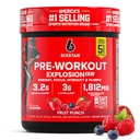 Six Star Pre-Women, Fruit Punch (30 σερβιρίσματος) - Preworkout Explosion 2.0 Energy Powder Drink Mix with Beta-Alanine & Caffeine - Sports Nutrition Συμπληρωματικά Προϊόντα