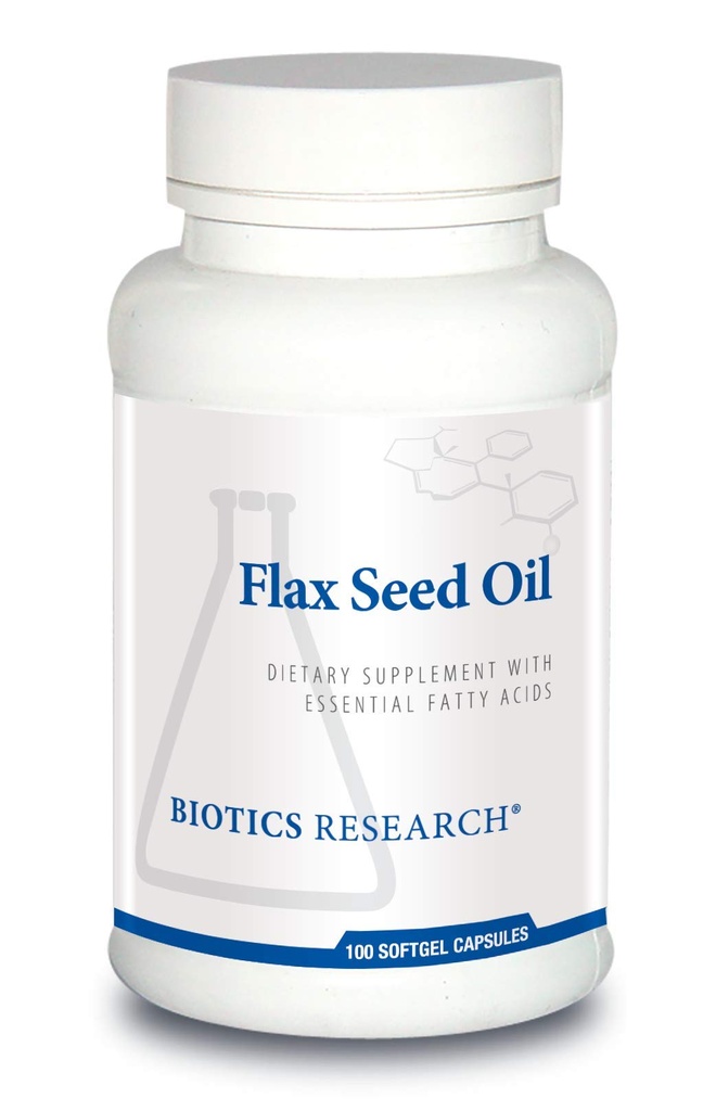 Biotics Research Flax Seed Oil Κάθε Καψάκιο Περιέχει 1.000 Αμιγή Λάδι Φλακών. 100 Softgels