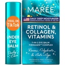 MAREE Under Eye Balm Stick with Retinol & Ceramide Complex - Ενυδατικό προσώπου για σκοτεινούς κύκλους & ρυτίδες - Brightener Stick ματιών, Anti Wrinkle Hydrating Face Skincare