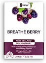 Αναπνεύστε Berry Boysenberry Natural Healthy Lungs συμπλήρωμα, υποστηρίζει τη συμπύκνωση στήθος, mucus και ενισχύει τη συνολική αναπνευστική ευεξία Healthy Lungs συμπλήρωμα