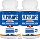 15-σε-1 Alpha GPC συμπλήρωμα με Phosphatidylserine, Ουριδίνη, L- Theanine, Mushroom Mane Lion, 120 κάψουλες