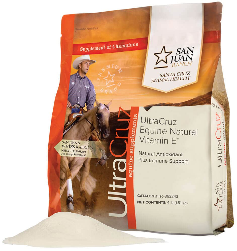UltraCruz Equine Φυσική βιταμίνη E®, σκόνη, 4 lb
