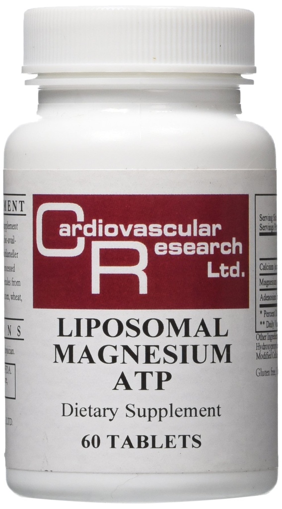 Cardiovascular Research Magnesium ATP Tablets, 60 Count