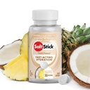 ΑλάτιStick Electrolyte FastChews - 60 Coconut Pineapple Chewable Electrolytes - Αλάτι Tablets για τρέξιμο και ενυδάτωση, Ηλεκτρολύτες Chews - 60 Count