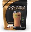 Chike Chai Latte υψηλής πρωτεΐνης Iced καφέ, 20 G πρωτεΐνη, 2 σφηνάκια Espresso, 1 G ζάχαρη, Keto φιλικό και χωρίς γλουτένη, 14 εξυπηρετούν (16 ουγγιά)