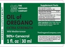 OREGANO ΕΤΑΙΡΕΙΑ- Λάδι Orγανης 1 fl. oz 30 ml, 90+ Carvacrol, Extra Strength, Liquid, Vegan, Vegetarian, Non-GMO, Gluten Free Drops, Εποχιακές σταγόνες, φυσικό, Βαθμός φαγητών, Aceite De Oregano