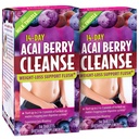 Εφαρμοσμένη Διατροφή 14-Day Acai Berry Cleanse - 56 δισκία, συσκευασία των 2 - Βάρος-Loss Flush Υποστήριξη + Γαϊδουράγκαθο Γάλα - 56 Σύνολο Σερβιέτες