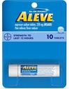 Aleve Δισκία με Naproxen Νάτριο 220mg NSAID Πόνο RelieverFever Reducer, 10 Count