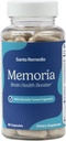 Santo Remedio Memoria, Brain Health Booster, βοηθά στην ενίσχυση νευρικών συνδέσεων, βοηθά στη βελτίωση της προσοχής, μνήμης και συγκέντρωσης, 30 υπηρεσίες, χωρίς γλουτένη, μη ΓΤΟ