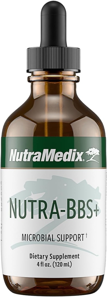 NutraMedix Nutra-BBS+ - συμπλήρωμα βοτάνων για μικροβιακή, αντιοξειδωτική και ανοσοκατασταλτική υποστήριξη - με Elecampane + Jalapa Root, Artemisia Annua και Capirona Bark (4 oz)