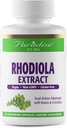 Paradise Herbs Rhodiola Extract 500mg, Super Potent Antioxidant, Ultra Pure, Vegan, Non-GMO, Gluten Free, 60 Vegetarian Capsules