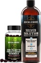 BUCKLEBURY είδε Palmetto Prostate Gummies και δομημένη υγρή ασημένια λύση 30ppm