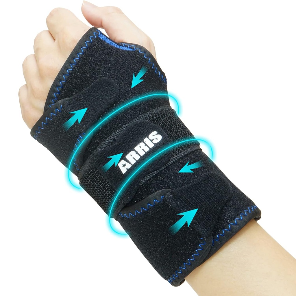 Συσκευασία πάγου Wrist για το Carpal Tunnel Relief - Hand Support Brace με 2 Reuseable Gel Packs Hot Ψυχρή Συμπίεση για Rυματοειδή Αρθρίτιδα, Τενοντίτιδα, Αθλήματα Τραύματα, Οίδημα, Μώλωπες & Διαστρεβλώσεις