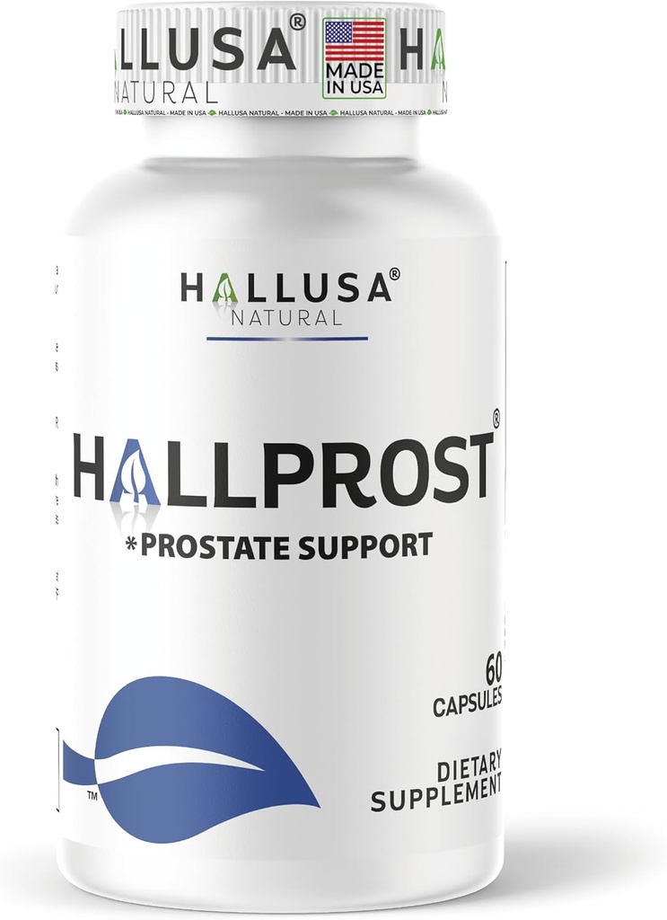 Hallusa Natural Próstata Inflamada - Προστατίτιδα - Πατίγιας para la próstata - HALLPROST 60 CAPSULAS