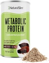 NaturalSlim Μεταβολική σοκολάτα πρωτεΐνης ορού γάλακτος σκόνη – Χαμηλό υδατάνθρακες, αντικατάσταση γεύματος ανακινήστε w/βιταμίνες, ορυκτά & Αμινο οξύ L-Glutamine 