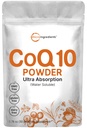 Micro Ingredients Water Soluble COQ10 Supplement (COQ10 200mg ανά υπηρεσία σε μορφή σκόνης), 50 Grams (8 Μήνες Προσφορά), Extra Absorpation, Υποστηρίζει την καρδιά και την ενεργειακή υγεία, Vegan Φιλικό
