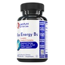 Εργαστήρια Κβαντικής Διατροφής Max Energy Bs - Vitamin B Complex, μεθυλιωμένες βιταμίνες B Complex με βιταμίνη B1, B6, B12, Thiamin, Folate και Biotin - 60 κάψουλες χορτοφάγων