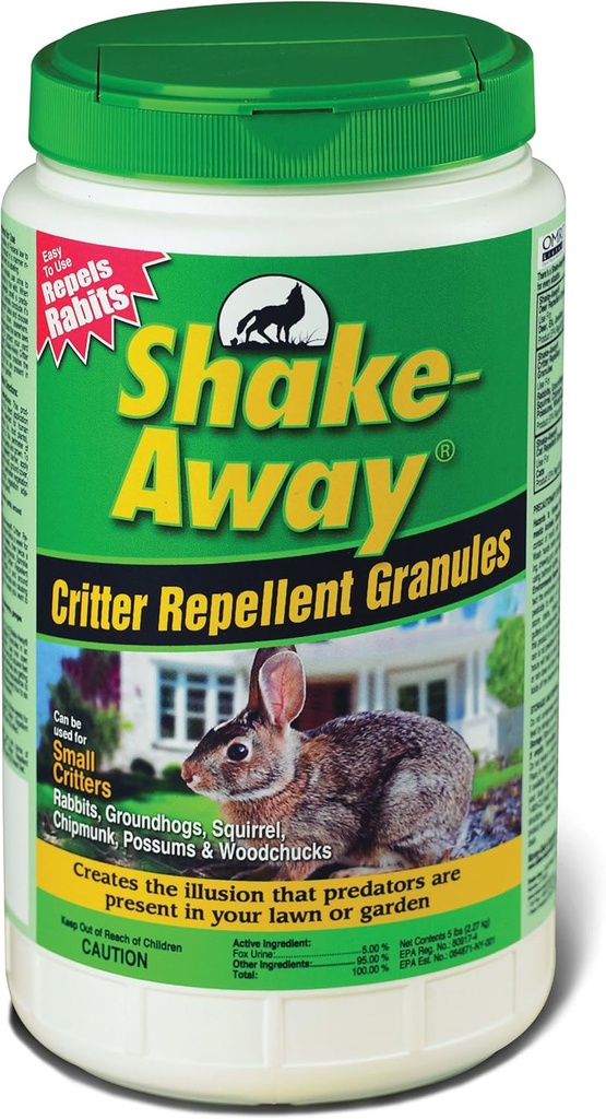 Shake Away 5006258 Fox Urine Granules, 5-Pound