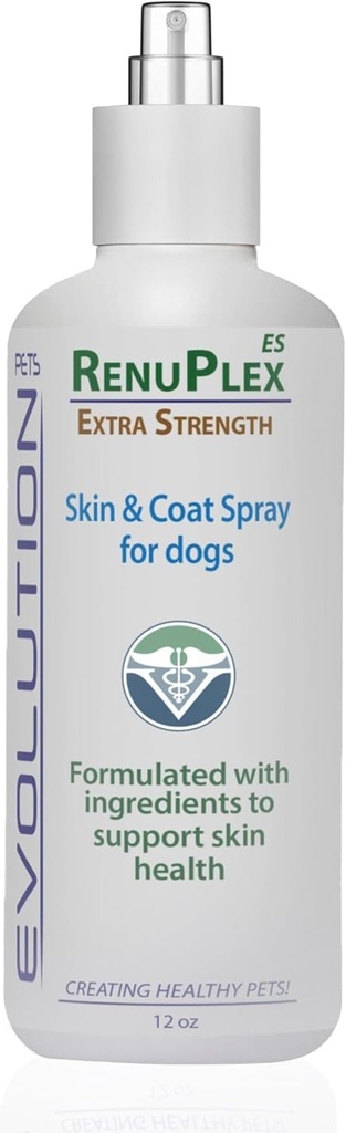 Extra Strength Dog Skin & Coat Spray – Supports Relief from Itching, Hotspots, and Irritated Skin Problems in Dogs