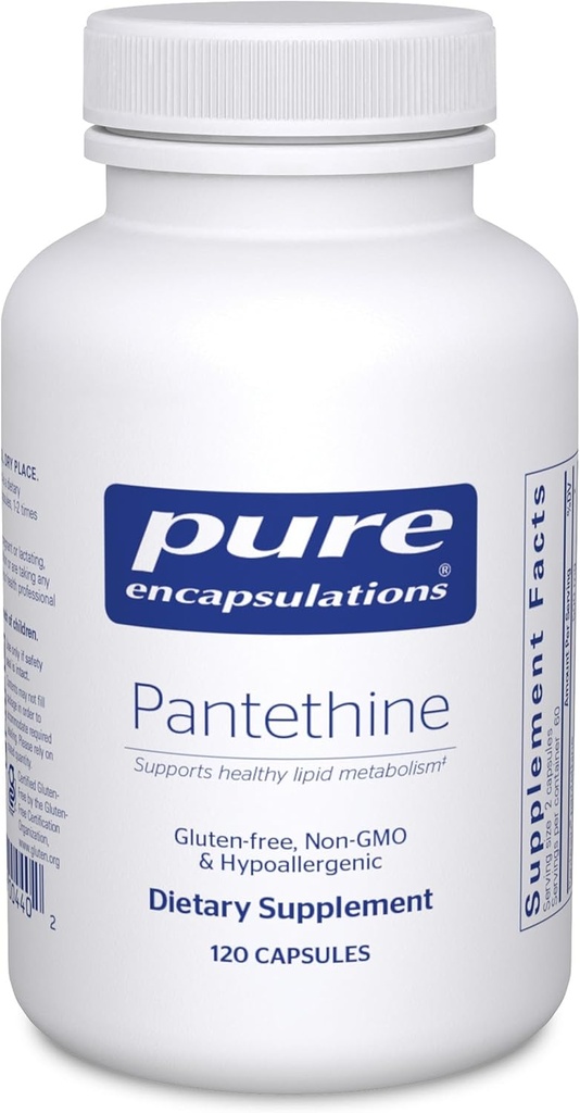 Pure Encapsulations Pantethine 
