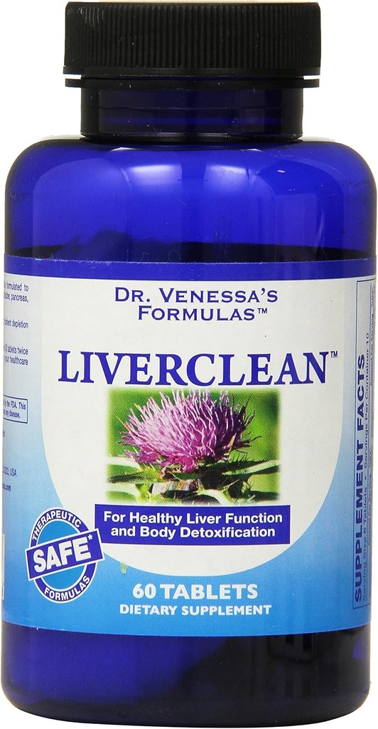 Dr. Venessa's Formulas Liver Clean Tablets, 60 Count