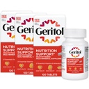 Γεριτόλη, Multivitamin Supplement, Περιέχει Β-βιταμίνες, Αντιοξειδωτικά, Βιταμίνες C, Ε & D και σίδηρο, 27 Ουσιώδεις Βιταμίνες και Ορυκτά, Χωρίς Γλουτένη, Μη ΓΤΟ, Χωρίς Τεχνητά Γλυκαντικά, 100 δισκία, 3 Συσκευασία