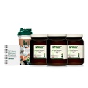 Τυποποιημένη Κιτ Ισορροπίας SP Detox, 28-Day Πρόγραμμα - Καθαρισμός Detox με πρωτεΐνη, σίδηρο, μαγνήσιο & χολίνη - Vegan, μη-Dairy & Gluten-Free (3 Pack)