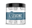 Earthborn Elements L-Leucine 200 Κάψουλες, Αγνά & Αδιάλυτα, Χωρίς Πρόσθετα