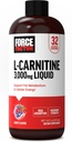 Force Factor L-Carnitine Liquid 3000mg, Μέγιστο συμπλήρωμα αντοχής για την υποστήριξη του λιπώδους μεταβολισμού, της κυτταρικής ενέργειας και της αποκατάστασης των μυών, υψηλή απορρόφηση, μη GMO, Berry Flavor, φιάλη 16 oz