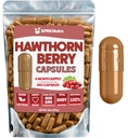 Hawthorn Berry Powder Capsules - 360 Count (6 Month Supply) - Premium Hawthorn Berry Capsules for Cardiovascular Support - Hawthorne Berry Powder - An Ideal Hawthorne Supplement for Men and Women