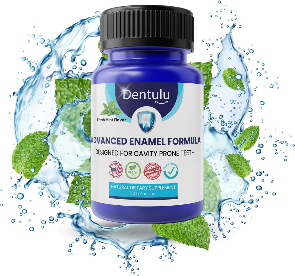 Advanced Enamel Care Prebiotic for Strong Cavity Prone Teeth - Οδοντίατρος Formulated, Promotes Optimal Oral Wellness (Mint)